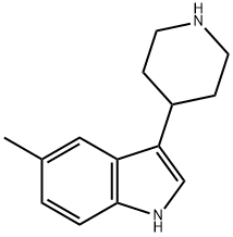 5-METHYL-3-PIPERIDIN-4-YL-1H-INDOLE HCL Struktur
