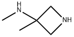 N,3-DIMETHYL-3-AZETIDINAMINE 结构式