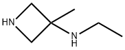 N-ETHYL-3-METHYL-3-AZETIDINAMINE 结构式
