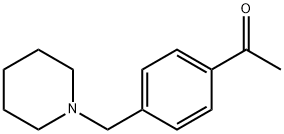 1-(4-PIPERIDIN-1-YLMETHYL-PHENYL)-ETHANONE Structure