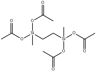 bis(diacetoxymethyl)ethylenesilane,14971-02-9,结构式