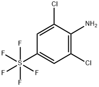 2,6-Dichloro-4-(pentafluorosulfur)aniline Structure