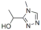 4H-1,2,4-Triazole-3-methanol, alpha,4-dimethyl- (9CI) Structure