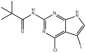 Propanamide, N-(4-chloro-5-iodo-7H-pyrrolo[2,3-d]pyrimidin-2-yl)-2,2-dimethyl-