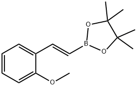 2-甲氧基苯乙烯硼酸频哪醇酯, 149777-81-1, 结构式