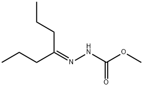 3-(1-Propylbutylidene)carbazic acid methyl ester 结构式