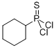 CYCLOHEXYLPHOSPHONOTHIOIC DICHLORIDE Struktur