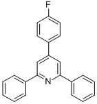 4-(4-Fluorophenyl)-2,6-diphenylpyridine 结构式