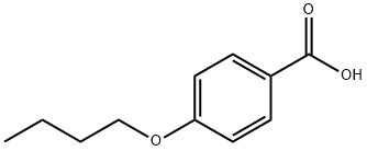 4-丁氧基苯甲酸,1498-96-0,结构式