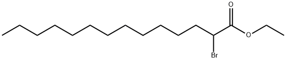 Ethyl 2-bromotetradecanoate  Structure