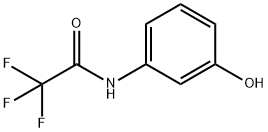 Acetamide, 2,2,2-trifluoro-N-(3-hydroxyphenyl)- Structure