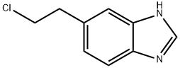 1H-벤즈이미다졸,5-(2-클로로에틸)-(9CI)