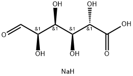葡萄糖醛酸钠,14984-34-0,结构式