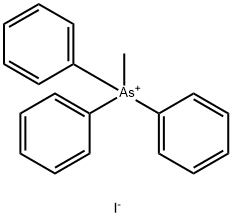 METHYLTRIPHENYLARSONIUM IODIDE Struktur