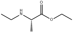L-Alanine, N-ethyl-, ethyl ester (9CI) Struktur