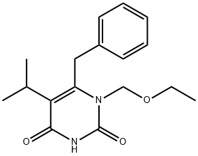 149950-60-7 6-苄基-1-(乙氧基甲基)-5-异丙基尿嘧啶