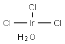 Iridium(III) chloride hydrate  Struktur