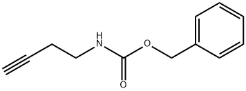 But-3-ynyl-carbamic acid benzyl ester 化学構造式