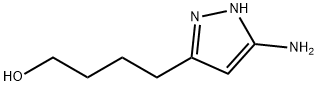 1H-PYRAZOLE-3-BUTANOL, 5-AMINO-, 149978-59-6, 结构式