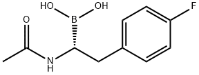 1-acetamido-2-(4-fluorophenyl)ethane-1-boronic acid,149982-17-2,结构式