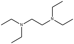 N,N,N',N'-テトラエチルエタン-1,2-ジアミン 化学構造式