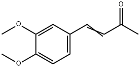 3,4-二甲氧基苄烯丙酮,15001-27-1,结构式