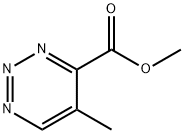 1,2,3-Triazine-4-carboxylicacid,5-methyl-,methylester(9CI),150017-42-8,结构式