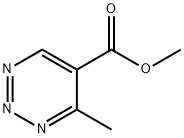 1,2,3-Triazine-5-carboxylicacid,4-methyl-,methylester(9CI),150017-44-0,结构式