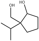 Cyclopentanemethanol, 2-hydroxy-1-(1-methylethyl)- (9CI) 结构式