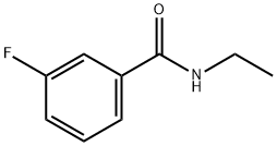 N-エチル3-フルオロベンズアミド 化学構造式
