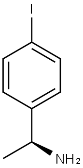 (R)-4-碘-A-甲基苯甲胺, 150085-44-2, 结构式