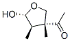 Ethanone, 1-(tetrahydro-5-hydroxy-3,4-dimethyl-3-furanyl)-, [3R-(3alpha,4alpha,5beta)]-|