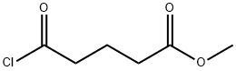 4-(クロロホルミル)酪酸メチル 化学構造式