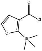 3-Furancarbonyl chloride, 2-(trimethylsilyl)- (9CI)|