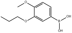 4-Methoxy-3-propoxyphenylboronic acid Struktur
