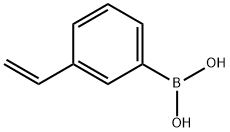3-乙烯基苯硼酸,15016-43-0,结构式