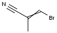 3-BROMO-2-METHYLACRYLONITRILE Structure