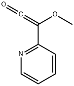 Ethenone, methoxy-2-pyridinyl- (9CI) Structure