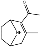 Ethanone, 1-(3-methyl-8-azabicyclo[3.2.1]oct-2-en-2-yl)- (9CI),150205-56-4,结构式