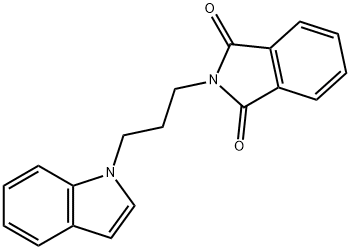 2-[3-(1H-Indol-1-yl)propyl]-1H-isoindole-1,3(2H)-dione|2-[3-(1H-Indol-1-yl)propyl]-1H-isoindole-1,3(2H)-dione