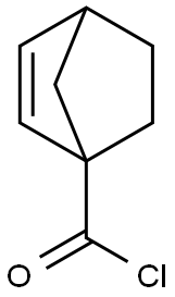 Bicyclo[2.2.1]hept-2-ene-1-carbonyl chloride (9CI) Structure