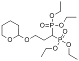 Tetraethyl(O-tetrahydropyranyl-propylidene)bisphosphonate, 95 %, 150250-33-2, 结构式