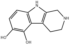 1H-Pyrido[3,4-b]indole-5,6-diol, 2,3,4,9-tetrahydro- (9CI) 结构式