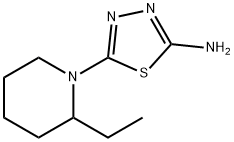 5-(2-Ethylpiperidin-1-yl)-1,3,4-thiadiazol-2-amine|