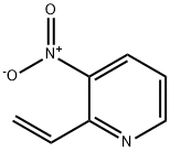 Pyridine, 2-ethenyl-3-nitro- (9CI) 化学構造式