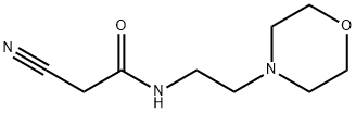 N-(2-吗啉乙基)氰基乙酰胺, 15029-26-2, 结构式