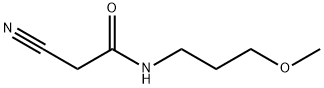 2-CYANO-N-(3-METHOXY-PROPYL)-ACETAMIDE Structure