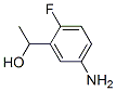 Benzenemethanol, 5-amino-2-fluoro-alpha-methyl- (9CI) 化学構造式