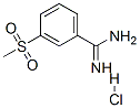 3-甲砜基苯脒盐酸盐,150296-24-5,结构式