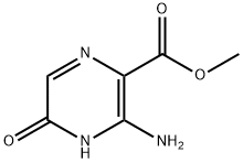 METHYL 3-AMINO-5-HYDROXYPYRAZINE-2-CARBOXYLATE Struktur